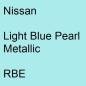 Preview: Nissan, Light Blue Pearl Metallic, RBE.